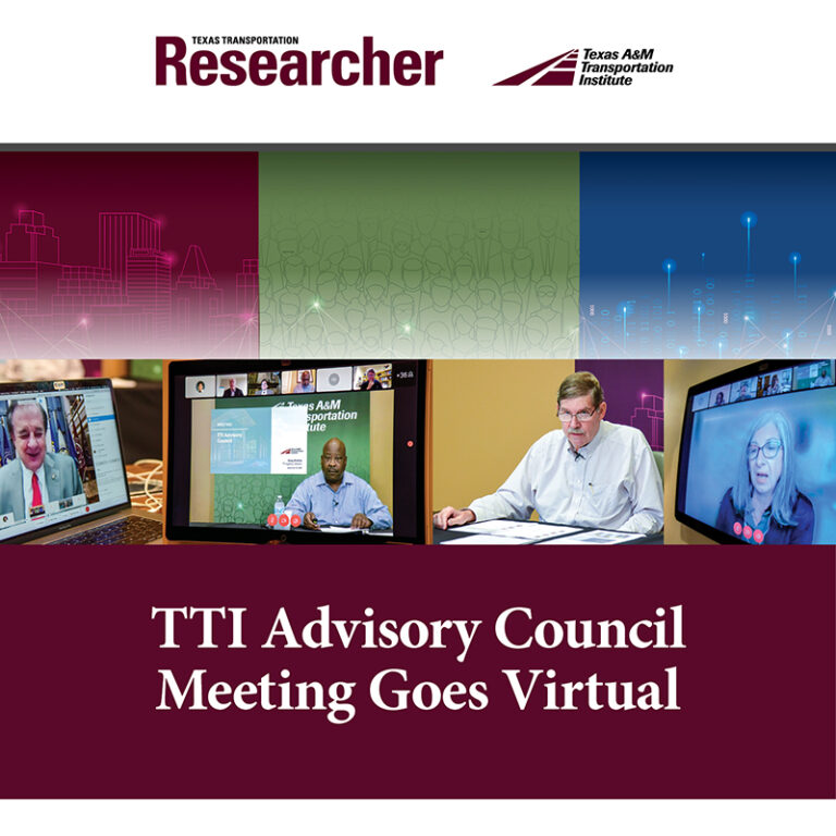 TTI Advisory Council Meeting Goes Virtual