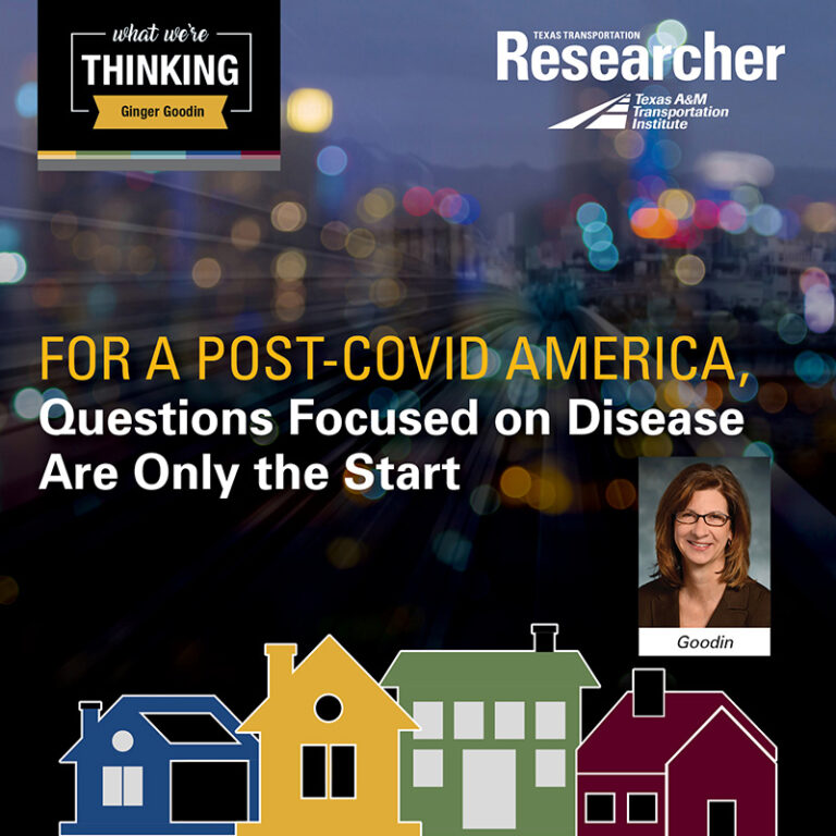 What We’re Thinking: For a Post-COVID America, Questions Focused on Disease Are Only the Start