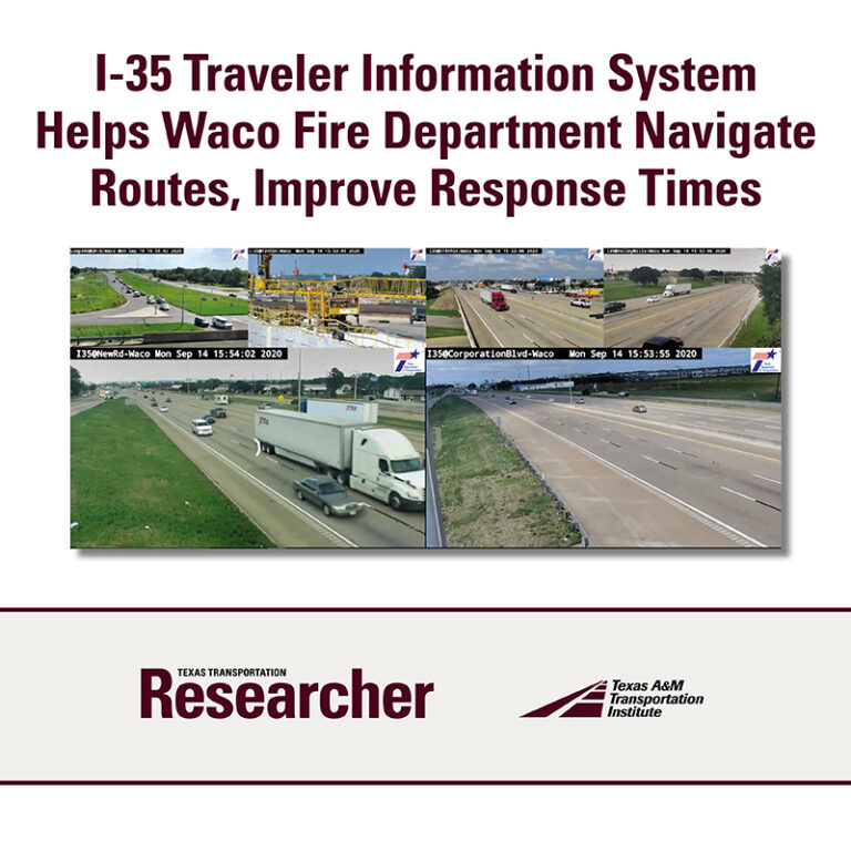 I-35 Traveler Information System Helps Waco Fire Department Navigate Routes, Improve Response Times
