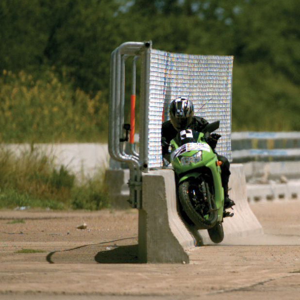 Overcoming Barriers: Motorcycle Roadside Safety.